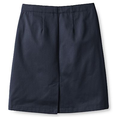 Girls 4-7 Lands' End School Uniform Top of Knee Blend Chino Skort