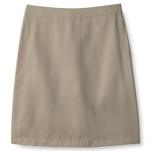 Girls 4-7 Lands' End School Uniform Top of Knee Blend Chino Skort