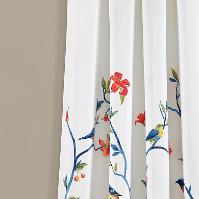 Lush Decor Neela Birds Room Darkening Window Curtain