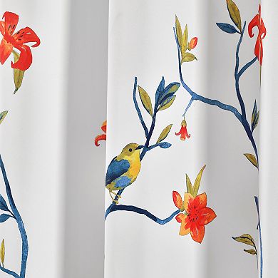 Lush Decor Neela Birds Room Darkening Window Curtain