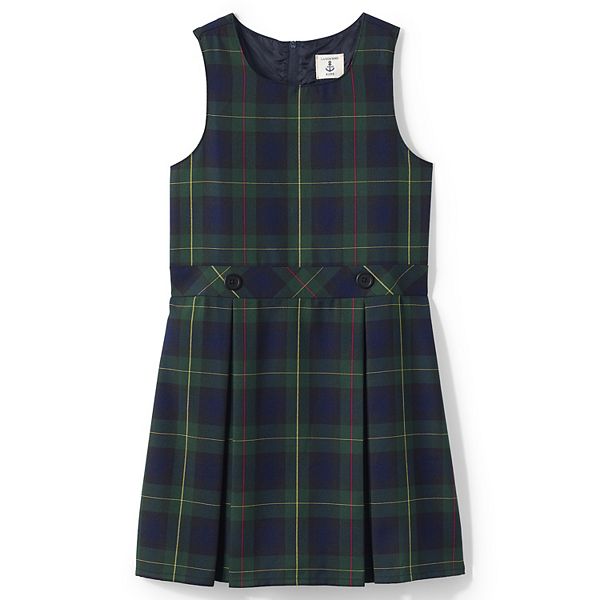 Girls 7-16 Lands' End School Uniform Plaid Jumper