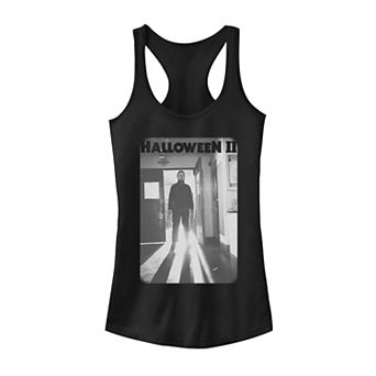 Juniors' Halloween II Michael Myers Faded Poster Graphic Tank Top
