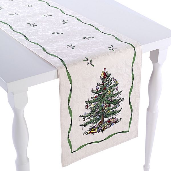 Attracktive 108 christmas table runner Spode Christmas Tree Table Runner