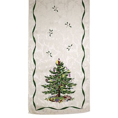 Spode Christmas Tree Table Runner - 108"