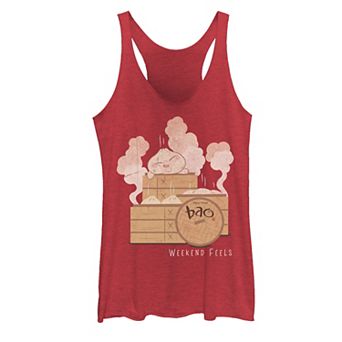 Disney / Pixar Bao Juniors' Weekend Woodblock Feels Graphic Tank Top
