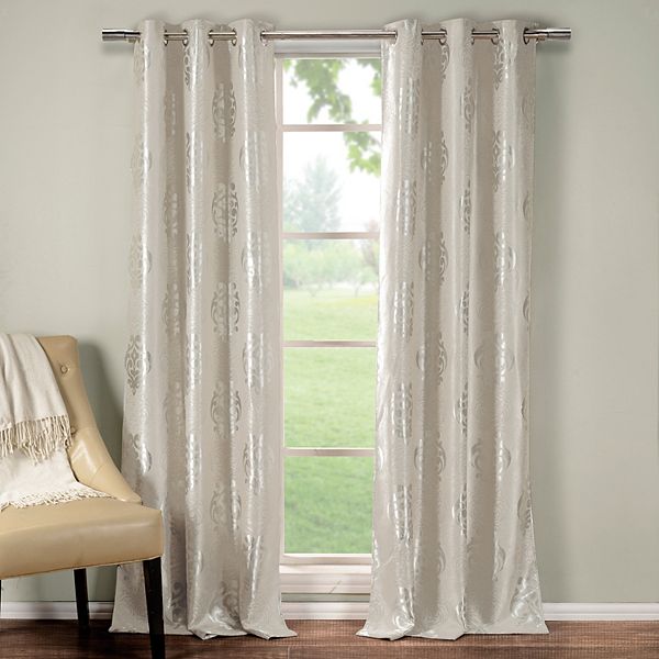 Duck River Textile Hastings Solid Blackout Window Curtain Set