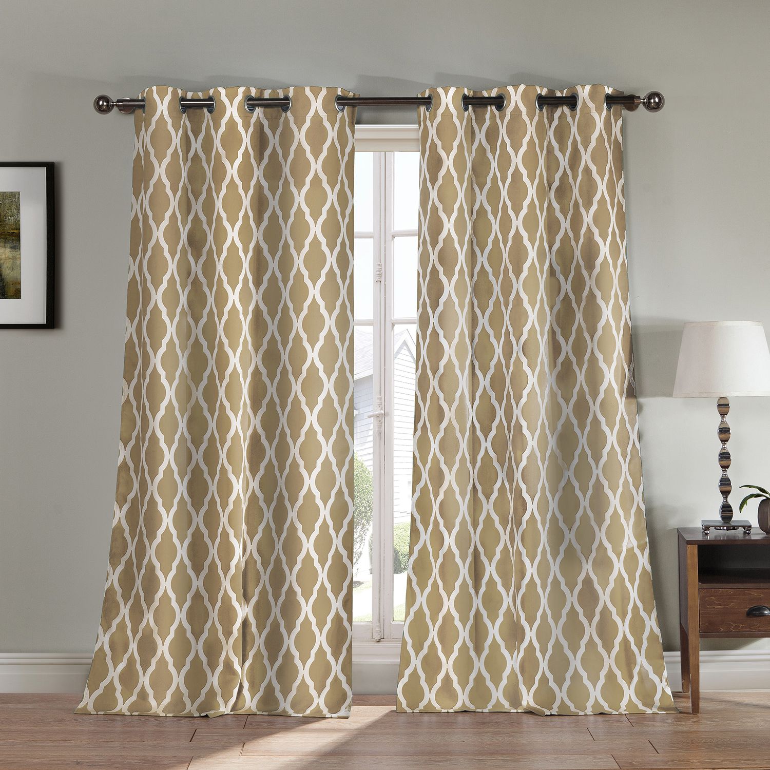 Image for Duck River Textile Kittattinny Blackout 2-pack Window Curtain Set at Kohl's.