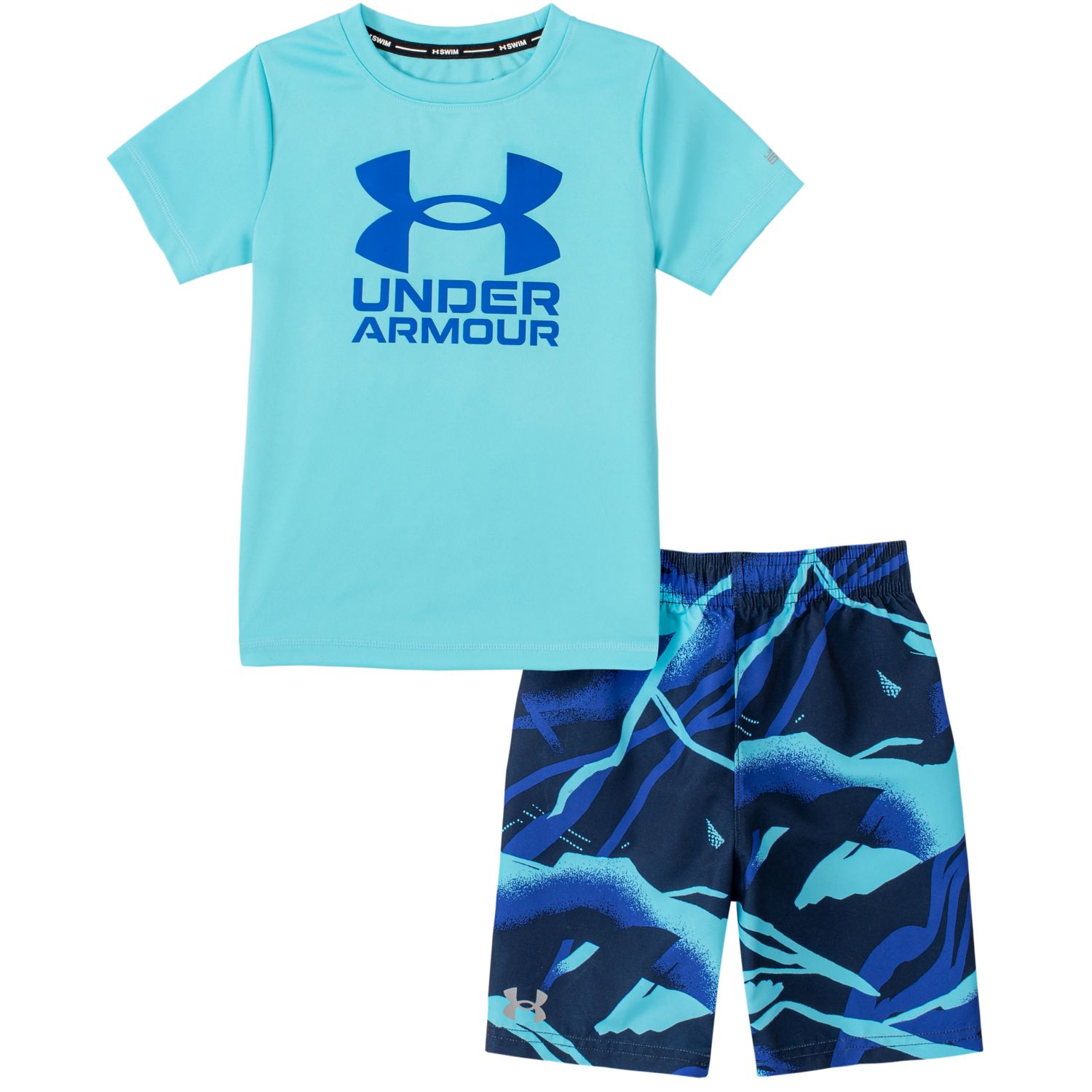 baby boy under armour swim trunks