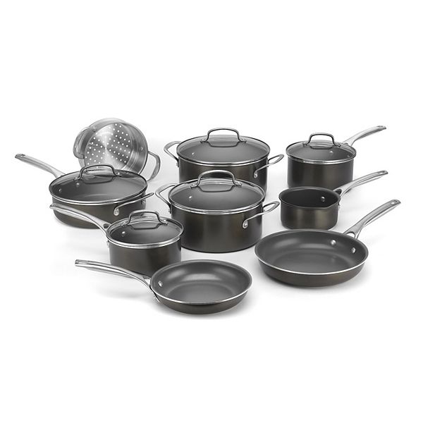 Cuisinart® GreenChef Pro Ceramica XT 14-pc. Nonstick Cookware Set - Gray