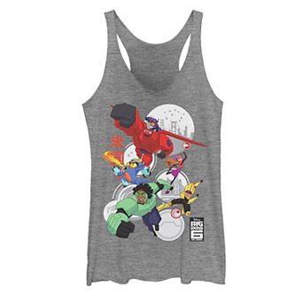 Disney's Big Hero 6 The Series Juniors' Robo Team Graphic Tank Top