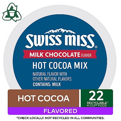 Swiss Miss Milk Chocolate Hot Cocoa, Keurig® K-Cup® Pods, 22-pk.