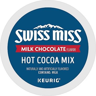 Swiss Miss Milk Chocolate Hot Cocoa Keurig K Cup Pods 22 pk