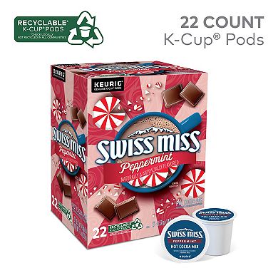 Keurig Swiss Miss Peppermint Hot Cocoa, Keurig® K-Cup® Pods, 22-pk.