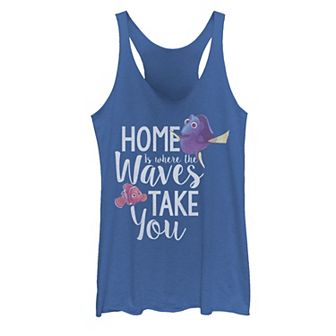 Disney / Pixar's Finding Dory Juniors' Home Is Graphic Tank Top
