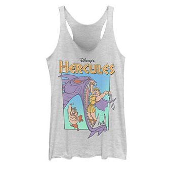 Disney's Hercules Juniors' Hydra Battle Retro Graphic Tank Top