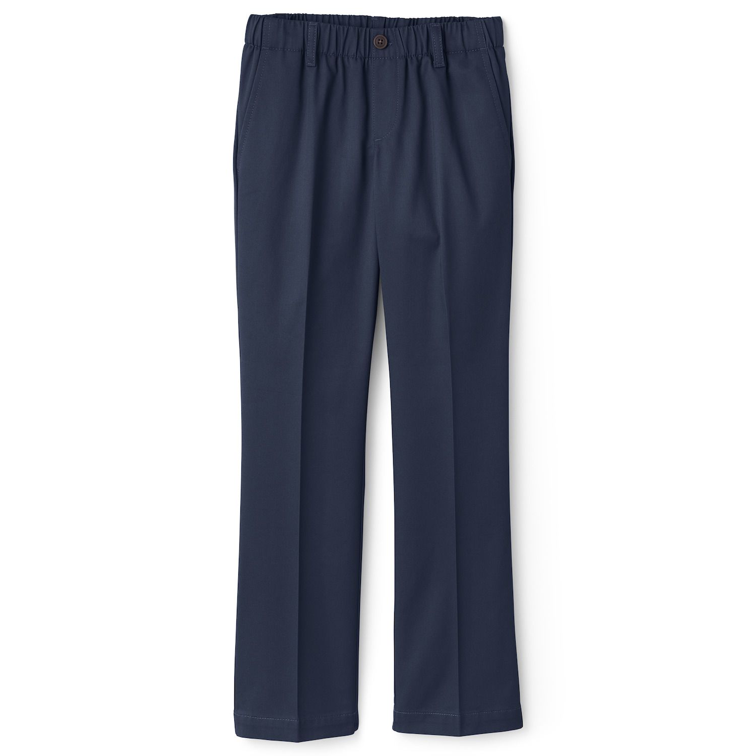 elastic waist school uniform pants