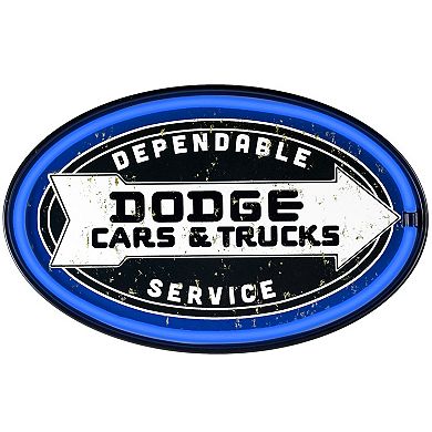 American Art Décor Dodge Cars & Trucks Neon LED Light Sign