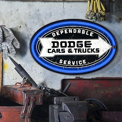 American Art Décor Dodge Cars & Trucks Neon LED Light Sign