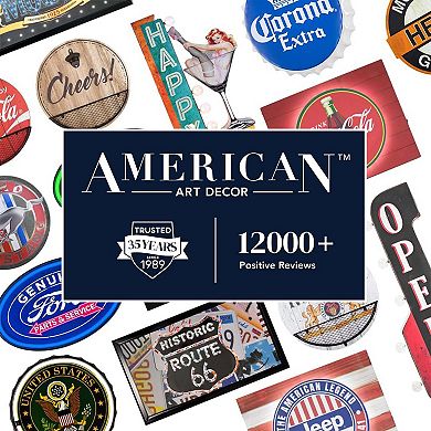 American Art Décor Big Daddy's Garage LED Wall Sign