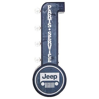 Vintage Jeep Parts & Service LED Marquee Sign