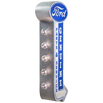 American Art Décor Vintage Ford Parts & Services LED Marquee Sign