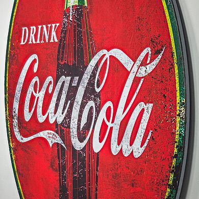 Coca Cola Oversized Metal Wall Sign