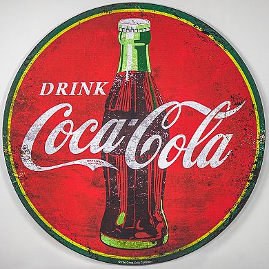 Coca Cola Oversized Metal Wall Sign