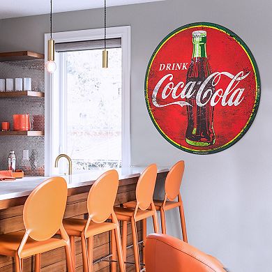 Coca Cola Oversized Metal Wall Sign