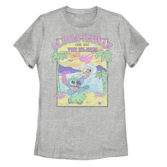 Disney's Lilo & Stitch Aloha Hawaii Come Visit The Islands Juniors' Tee