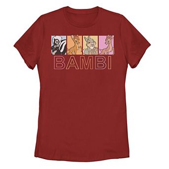 Disney's Bambi Juniors' Group Shot Box Up Tee