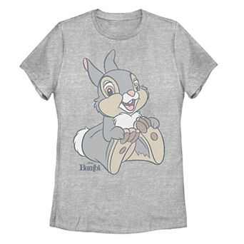 Disney's Bambi Thumper Big Portrait Juniors' Tee