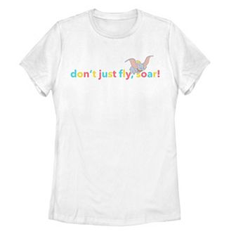Disney's Dumbo Juniors' Don't Just Fly Soar Typographic Tee