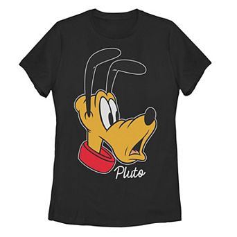 Disney's Pluto Juniors' Surprised Face Graphic Tee
