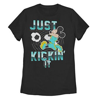 Disney's Mickey Mouse Just Kickin' It Soccer Juniors' Graphic Tee