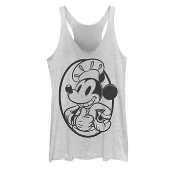 Juniors' Disney Mickey Mouse Chef Mickey Outline Tank