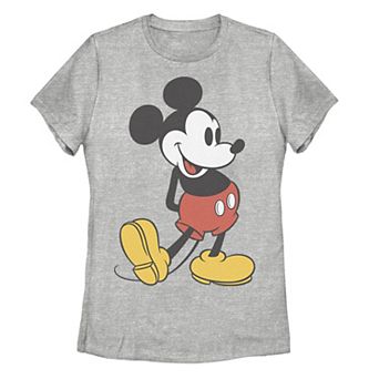 Disney's Mickey Mouse Juniors' Vintage Leg Kick Tee