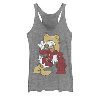 Disney's Donald Duck Juniors' Firefighter Outfit Tank Top
