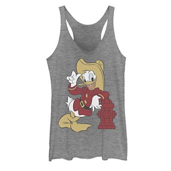 Disney's Donald Duck Juniors' Firefighter Outfit Tank Top