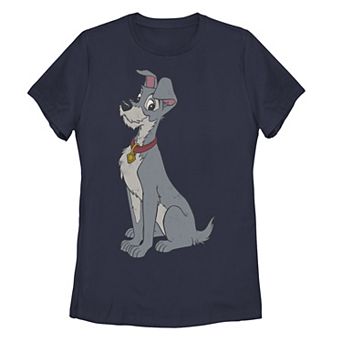 Disney's Lady And The Tramp Simple Portrait Juniors' Graphic Tee