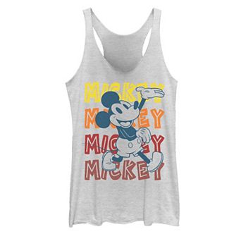 Disney's Mickey Mouse Gradient Name Stack Portrait Juniors' Tank Top