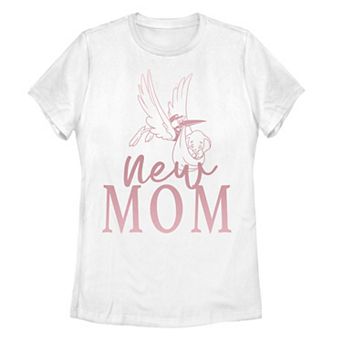Juniors' Disney's Dumbo "New Mom" Tee