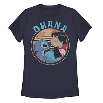 Disney's Lilo & Stitch Ohana Portrait Juniors' Graphic Tee
