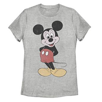 Disney's Mickey Mouse Vintage Mickey Pose Juniors' Tee
