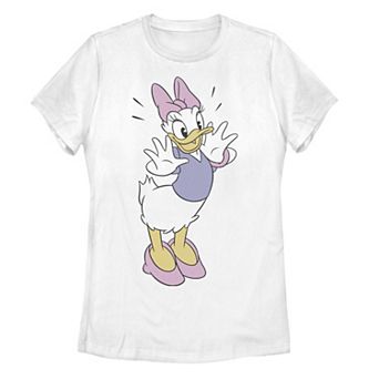 Disney's Daisy Duck Ecstatic Pose Portrait Juniors' Tee