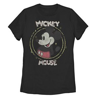 Disney's Mickey And Friends Spotty Mickey Mouse Portrait Juniors' Tee