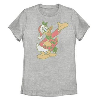 Disney's Donald Duck Juniors' Christmas Caroling Portrait Tee