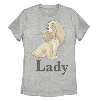 Disney's Lady And The Tramp Juniors' Spaghetti Lady Couples Tee
