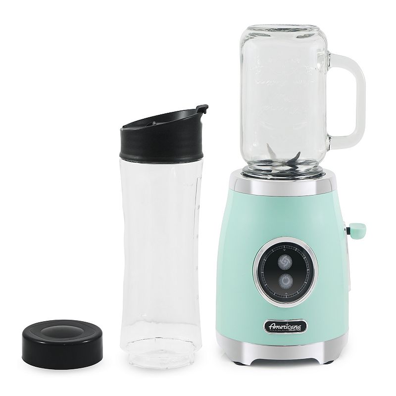 West Bend 48-oz. Multi-function Glass Jar Blender with Travel Cup, Black