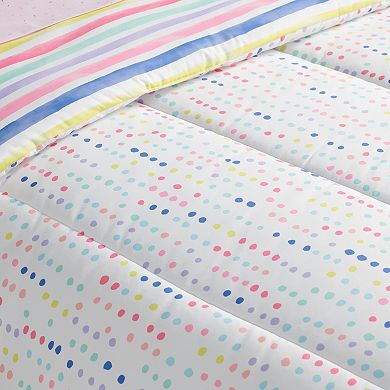 The Big One® 2-piece Rainbow Dot Comforter Set and Shams