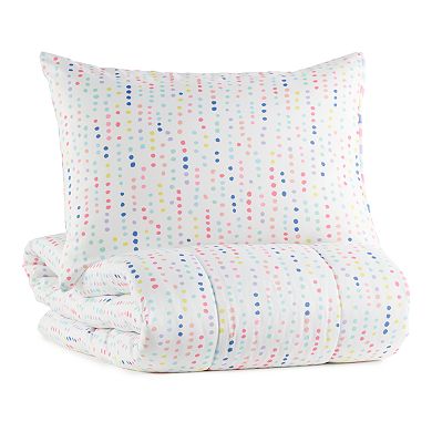The Big One® 2-piece Rainbow Dot Comforter Set and Shams